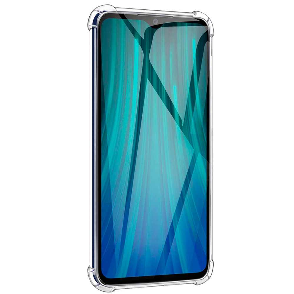 Funda de TPU para Xiaomi Redmi Note 8 Pro Esquinas Reforzadas ShockProof Anti Golpes Arañazos Carcasa Bumper