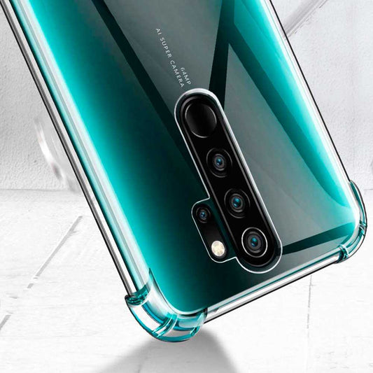 Funda de TPU para Xiaomi Redmi Note 8 Pro Esquinas Reforzadas ShockProof Anti Golpes Arañazos Carcasa Bumper