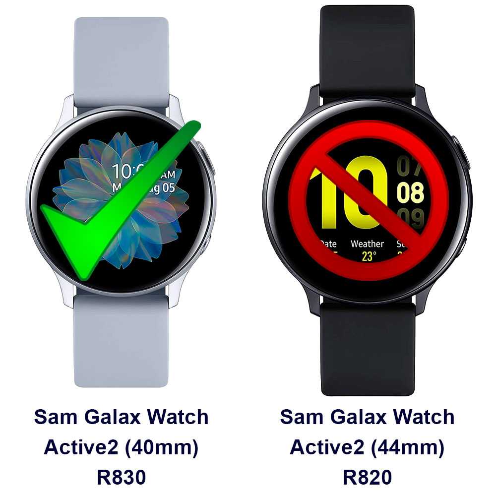 Funda Protectora de TPU Rojo Compatible con Relojes Inteligentes Samsung Galaxy Watch Active 2 (40mm)