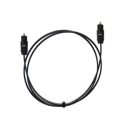 Cable Toslink Audio Digital Fibra Optica 3m de Macho para DVD HDTV Blu Ray Consolas Smart TV Negro