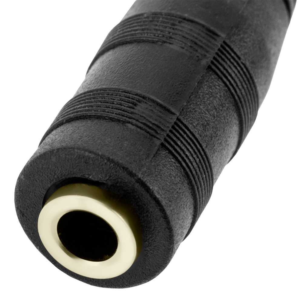 Adaptador Divisor de Mini Jack 3.5mm Macho a 2 Hembras Negro Cable Splitter Audio Duplicador para Auriculares Altavoces