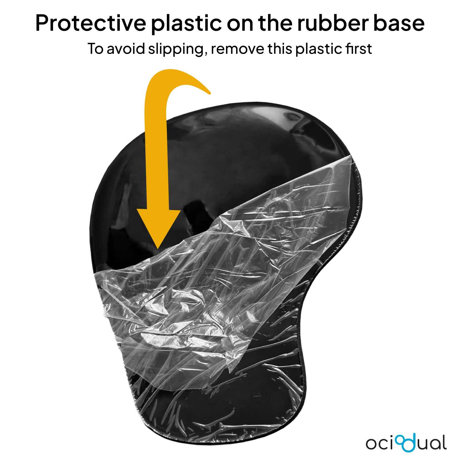 Alfombrilla de Ratón con Reposamuñecas de Gel, ergonómica, de Color Fucsia, Base de Goma Antideslizante, 23 cm x 19 cm