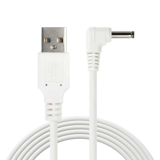 Cable USB Cargador para Tablet Android MP3 3.5mm 5V 2A Alimentacion DC Blanco