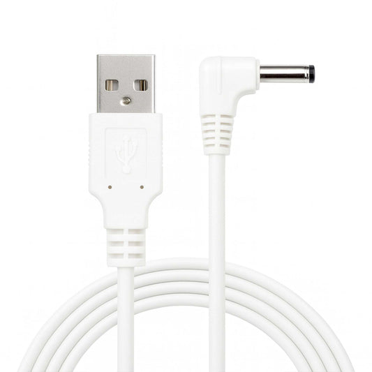 Cable USB Cargador para Tablet Android MP3 3.5mm 5V 2A Alimentacion DC Blanco