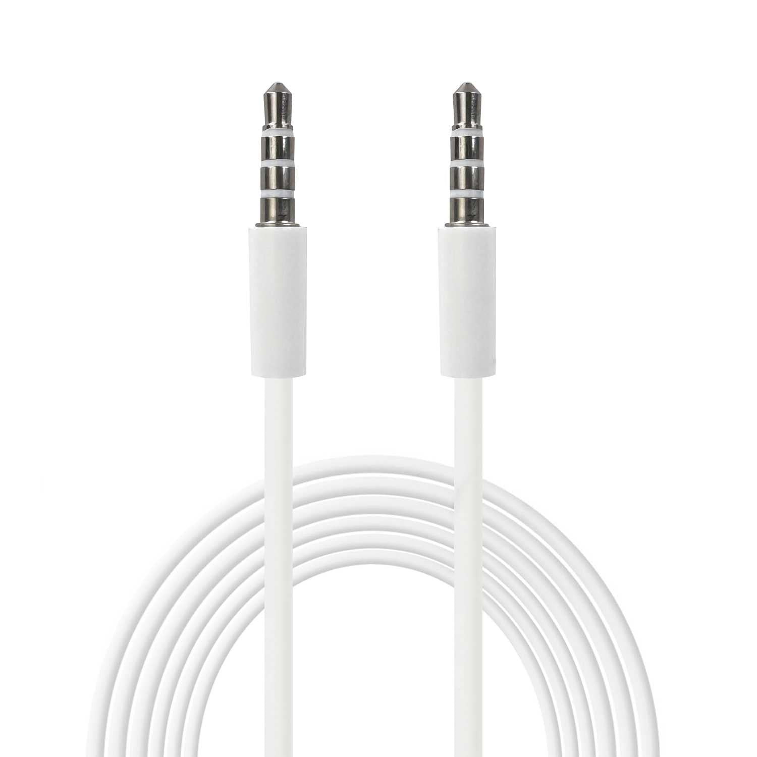 OcioDual Cable Jack 3.5 Macho Macho, Cable audio Jack 3.5 mm, Cable Altavoces, Alargador Jack 3.5, 1M Cable Aux Estéreo para Auriculares