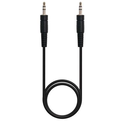 Nanocable 10.16.2001-BK Adaptador de HDMI a VGA M/H con Audio Alimentación Negro Conversor Sonido Jack 3.5mm para PC