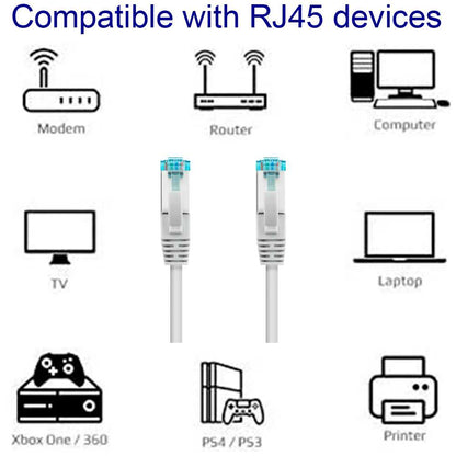 NANOCABLE 10.20.1705 5m Cat.7 600Mhz LSZH SFTP PIMF Cable de Red RJ45 LAN para PC Portátil PS3 PS4 PS5 Internet Xbox