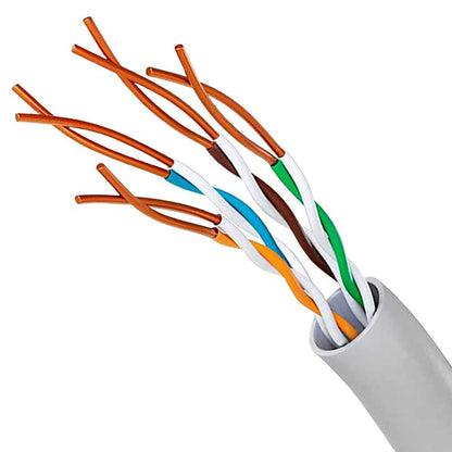 Nanocable 10.20.0400-L30 30cm Cat.6 Gris Cable de Red RJ45 M/M para PC Ordenador Portatil Consolas TV Routers Redes Internet Impresoras Latiguillo LAN 8P8C Local Area Network