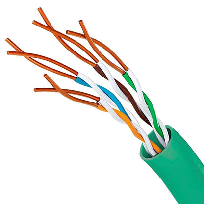 Nanocable 10.20.0400-L30-GR 30cm Cat.6 Verde Cable de Red RJ45 M/M para PC Ordenador Portatil Consolas TV Routers Redes Internet Impresoras Latiguillo LAN 8P8C Local Area Network