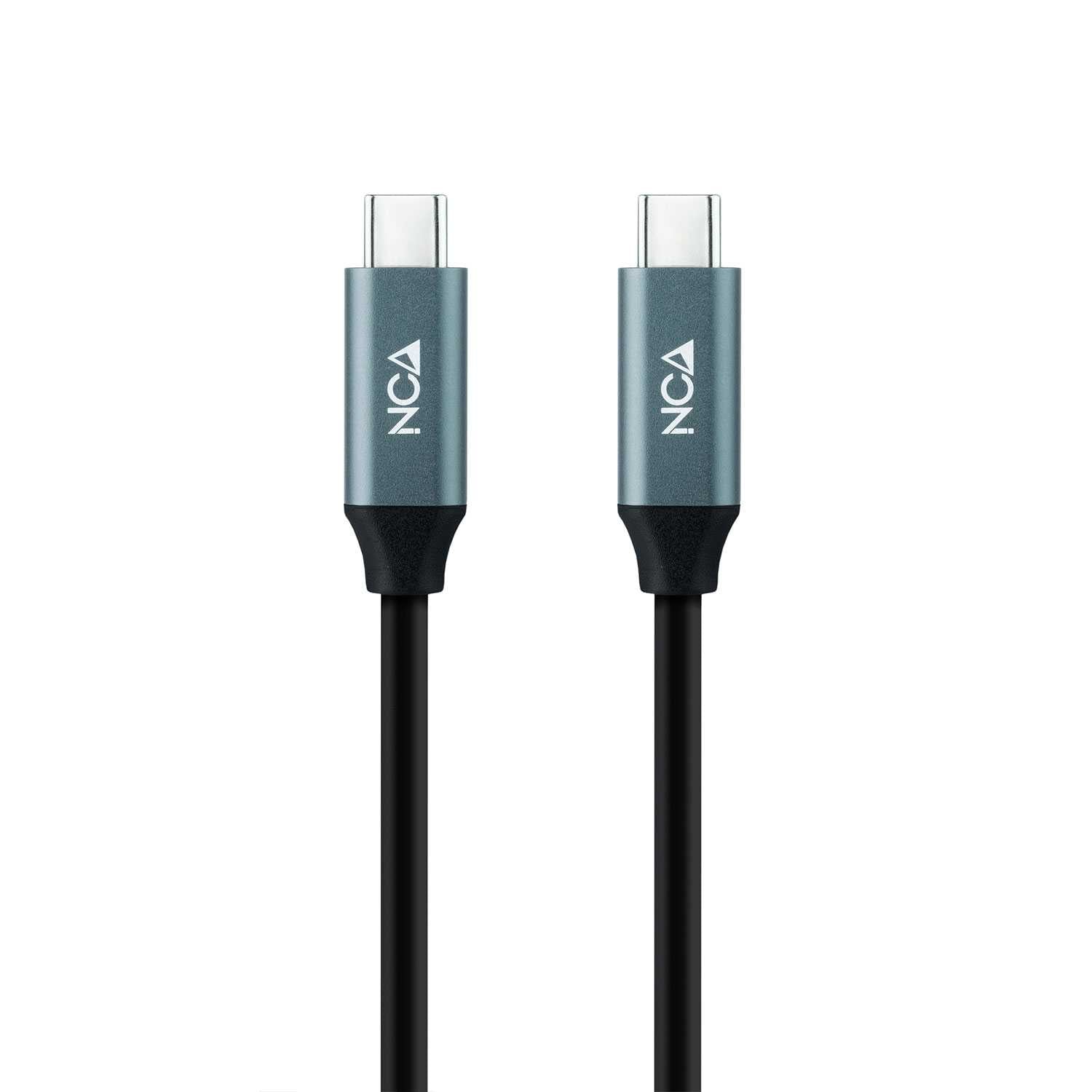NANOCABLE - Cable USB 3.2 Gen2x2 20Gbpsn USB-C/M-USB-C/M 5A/100W 4K/60Hz Negro 2 m