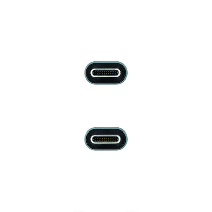 NANOCABLE - Cable USB 3.2 Gen2x2 20Gbpsn USB-C/M-USB-C/M 5A/100W 4K/60Hz Negro 2 m