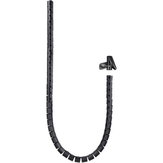 Nanocable Tubo Organizador de Cables Universal 25mm x 2m, Flexible, Color Negro