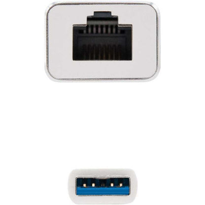 Conversor USB a RJ45 Gigabit compatible con Windows (10, 8.1, 8, 7, XP), Vista, Mac OS X (10.6-10.11) y Linux