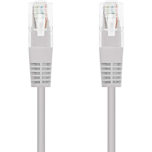NANOCABLE 10.20.0401-L150, Cable de Red Ethernet RJ45 Cat.6 UTP, AWG24, 100% Cobre, Gris, Latiguillo de 1.5 m