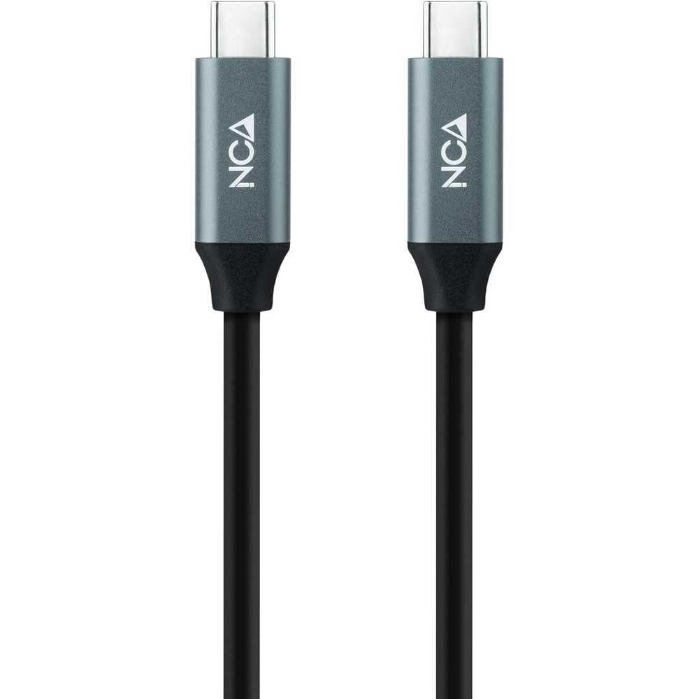 Nanocable Cable USB 3.2 Gen2x2 20Gbps 5A/100W 4K/60Hz USB-C/M-USB-C/M, Negro, 3m