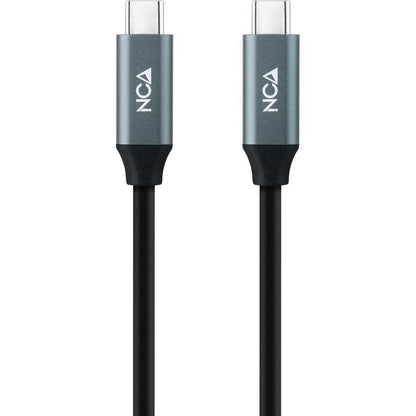 Nanocable Cable USB 3.2 Gen2x2 20Gbps 5A/100W 4K/60Hz USB-C/M-USB-C/M, Negro, 3m