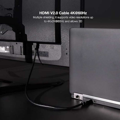 Nanocable CABLE HDMI V2.0 4K@60HZ 18Gbps Negro, 7m