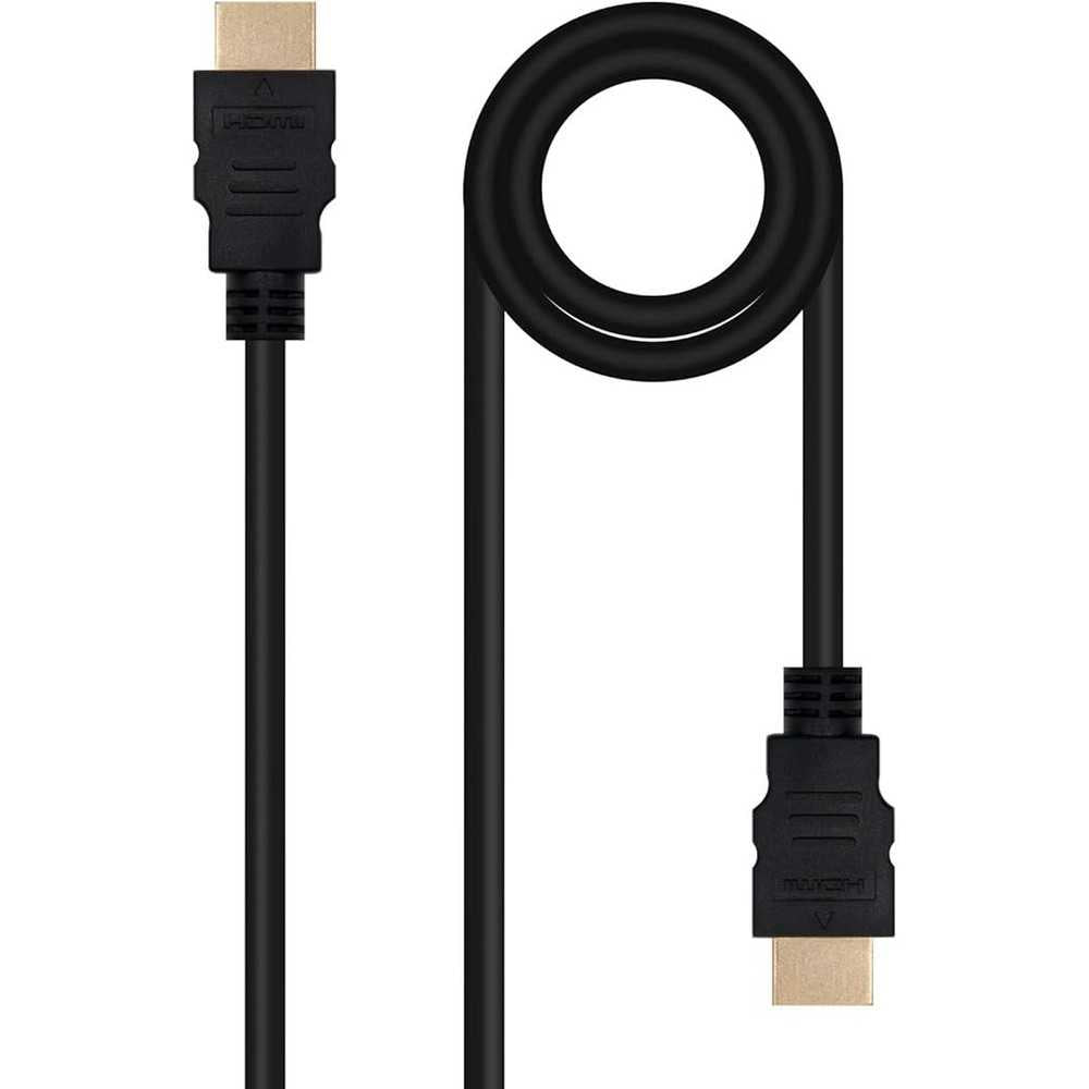 Nanocable Cable HDMI V2.0 4K@60Hz 18Gbps A/M-A/M, Negro, 10 M