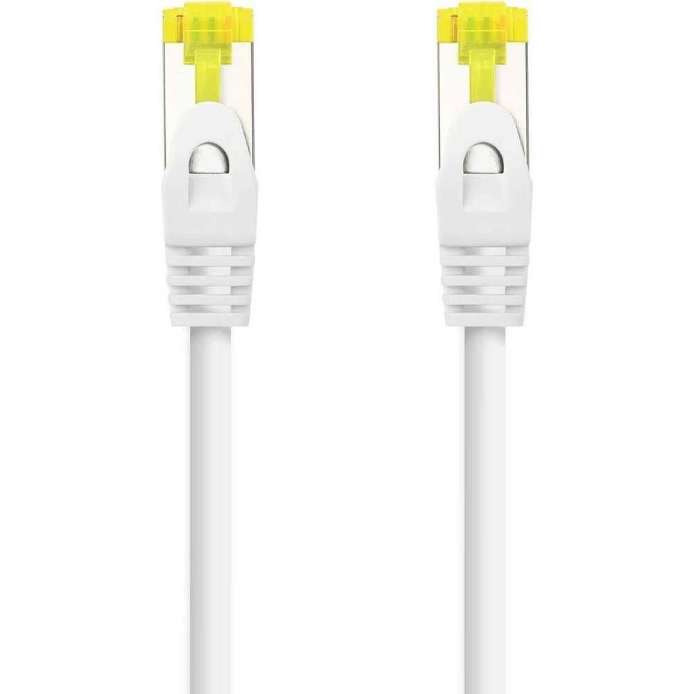 NANOCABLE Cable de Red Ethernet RJ45 LSZH Cat.6A SFTP, AWG26, Blanco, latiguillo de 2.0mts