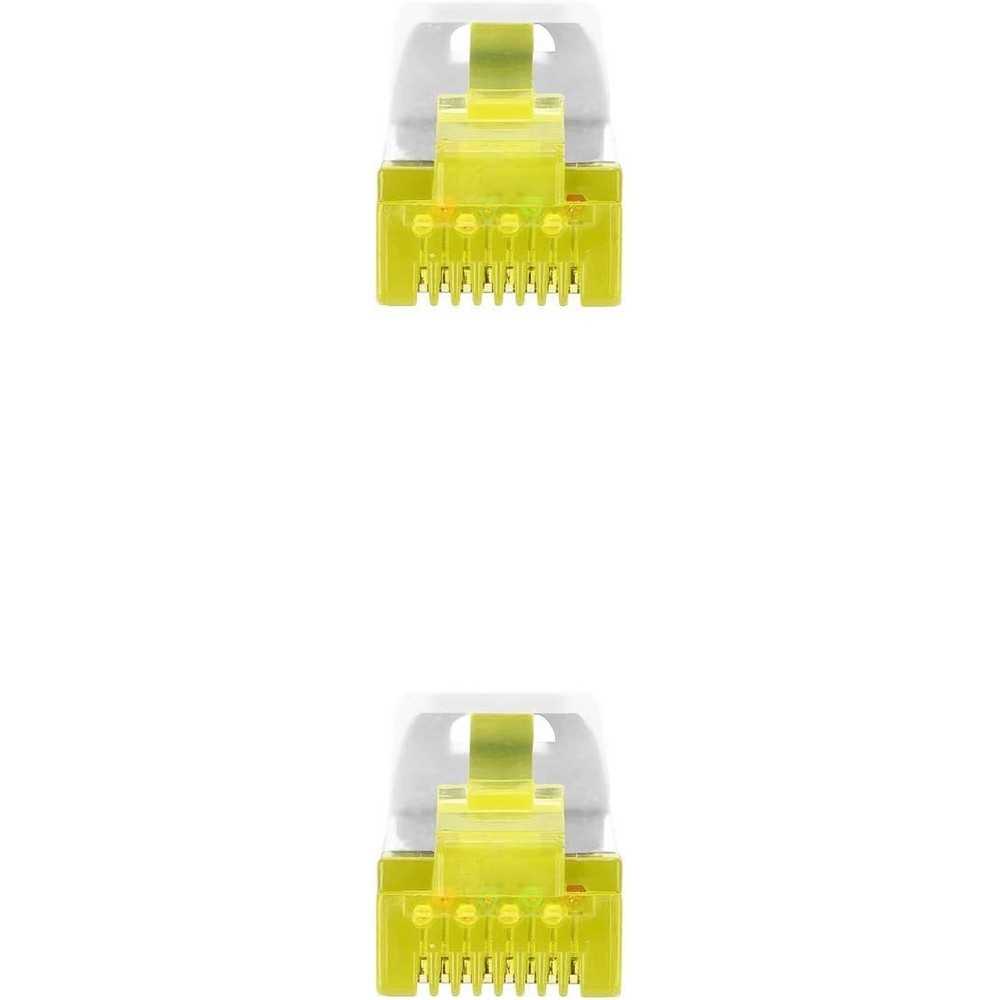NANOCABLE Cable de Red Ethernet RJ45 LSZH Cat.6A SFTP, AWG26, Blanco, latiguillo de 2.0mts