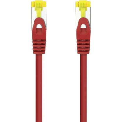 Nanocable Cable de Red Ethernet RJ45 LSZH Cat.6A SFTP, AWG26, Rojo, latiguillo de 2.0mts