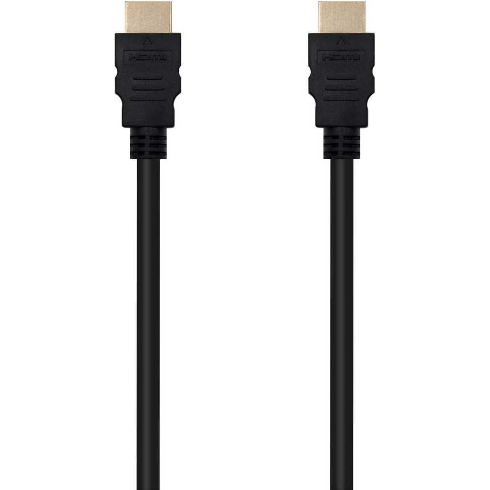 Nanocable Cable HDMI V1.4 de Alta Velocidad con Ethernet, Negro, 3mts