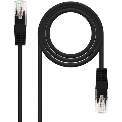 10.20.0102-BK - Cable de red Ethernet RJ45 Cat.5e UTP AWG24, Negro, latiguillo de 2mts