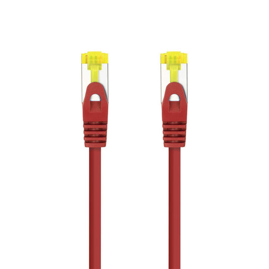 Cable de Red Ethernet RJ45 LSZH Cat.6A SFTP, AWG26, 100% Cobre, Libre de alogenos, Rojo, latiguillo de