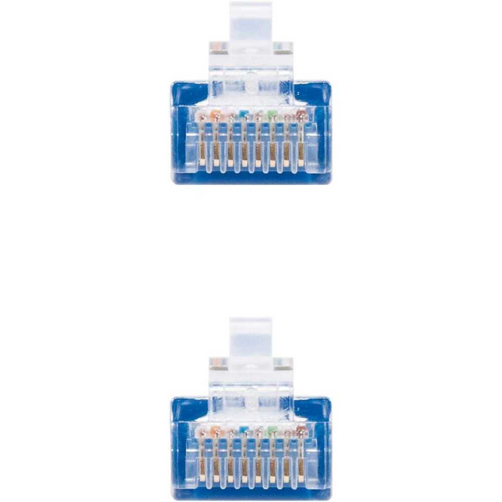 Nanocable Cable Red Latiguillo CAT.6 UTP AWG24, Azul, 25 CM