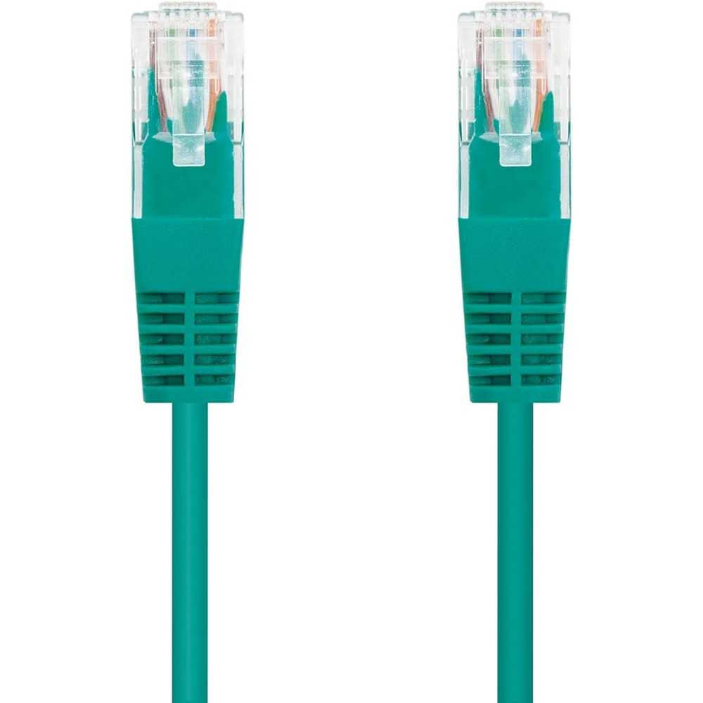 Nanocable Cable de Red Latiguillo CAT.6 UTP AWG24 Verde, 25 cm