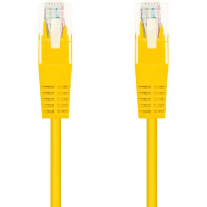 Cable de red Ethernet RJ45 Cat.5e UTP AWG24, Amarillo, latiguillo de 1mts, 10.20.0101-GR
