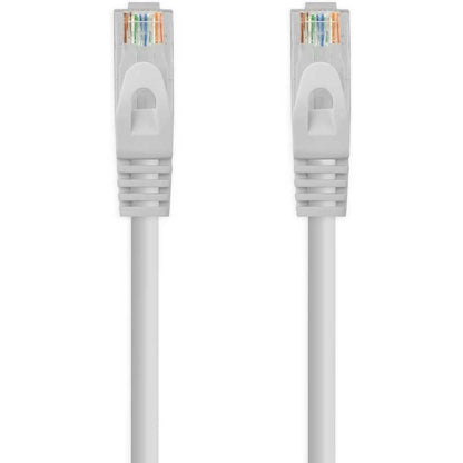 Cable de Red Ethernet RJ45 LSZH Cat.6A UTP, AWG24, 100% Cobre, Libre de alogenos, Gris, latiguillo de