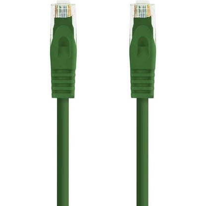 10.20.1803-GR - Cable de Red Ethernet RJ45 LSZH Cat.6A UTP, AWG24, 100% Cobre, Libre de alogenos, Verde, latiguillo de