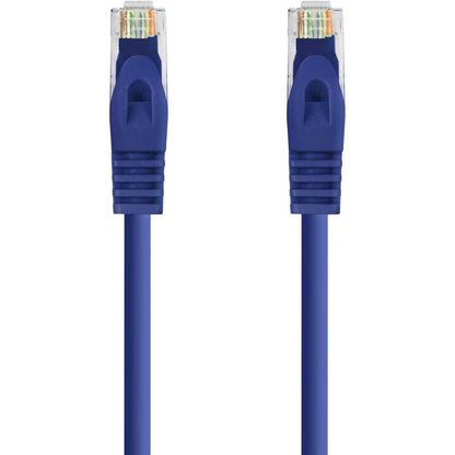 Cable de Red Ethernet RJ45 LSZH Cat.6A UTP, AWG24, 100% Cobre, Libre de alogenos, Azul, latiguillo de