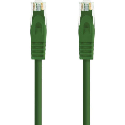 Cable de Red Ethernet RJ45 LSZH Cat.6A UTP, AWG24, 100% Cobre, Libre de Halógenos, Verde, Latiguillo