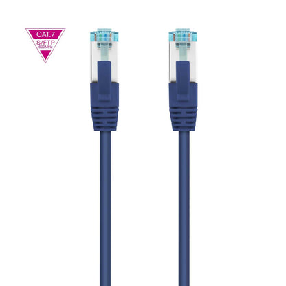 Cable de Red Ethernet Cat.7 LSZH SFTP PIMF AWG26 Azul 30 CM