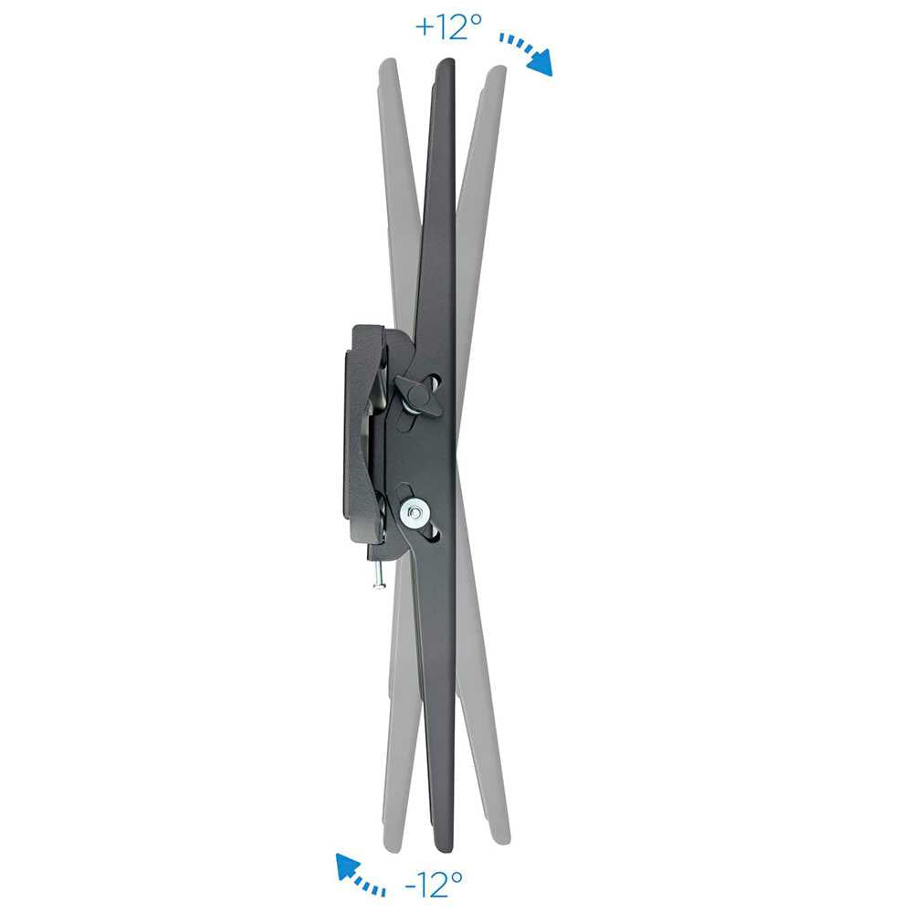 TooQ LP4255T-B Soporte Fijo Inclinable Pared para Monitor Plasma LCD LED de 32-55 Pulgadas Negro Regulable Ajustable