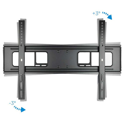 TooQ LP6270TN-B, Soporte Fijo de Pared (Inclinable y Giratorio) de 37 a 70in Negro