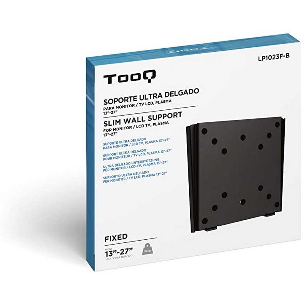 TooQ Soporte Fijo de Pared para Monitor/TV/LED/LCD de 10' a 23', hasta 30kg de Peso