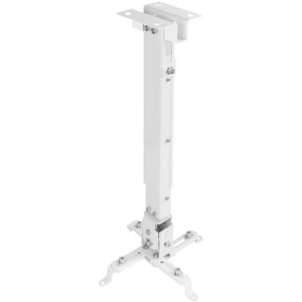 TooQ Soporte de techo inclinable para proyector, hasta 20 Kg