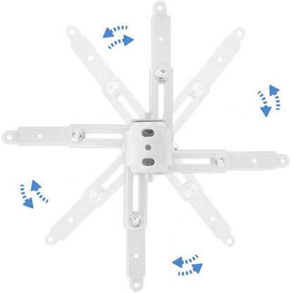 TooQ Soporte de techo inclinable para proyector, hasta 20 Kg