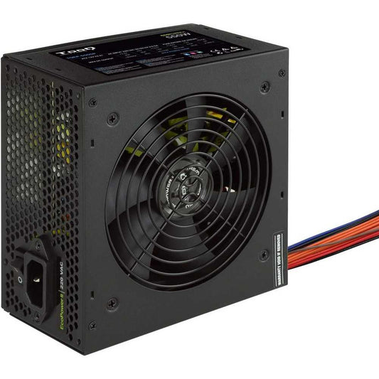 Fuente de Alimentación Ecopower II de 550W con PFC Pasivo, Ventilador silencioso de 120mm con control