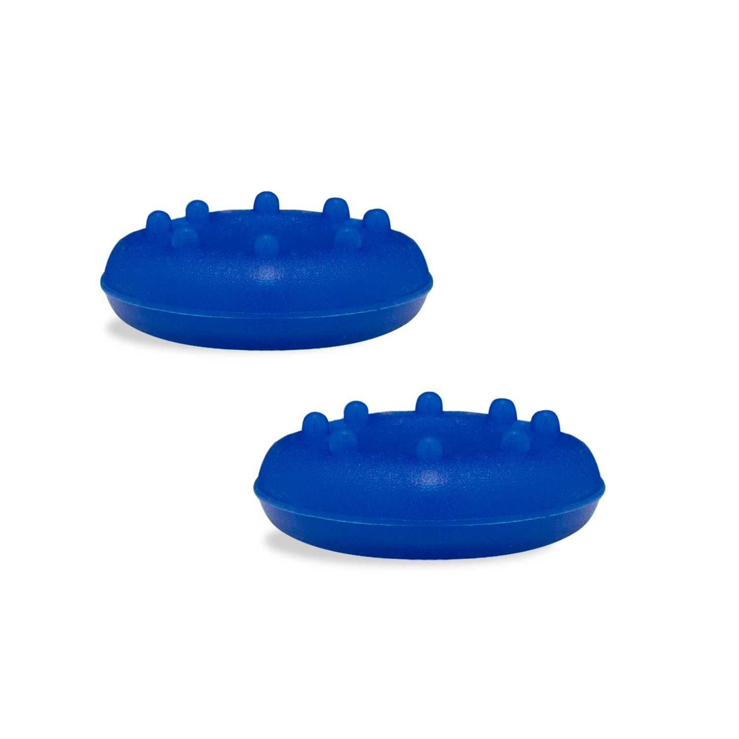 2x Cubierta de Agarre Para Joystick Mando PS5/PS4/FAT/Slim/Pro Xbox One Eje L3 R3 Gomas Azul, Accesorios Protección Joystick