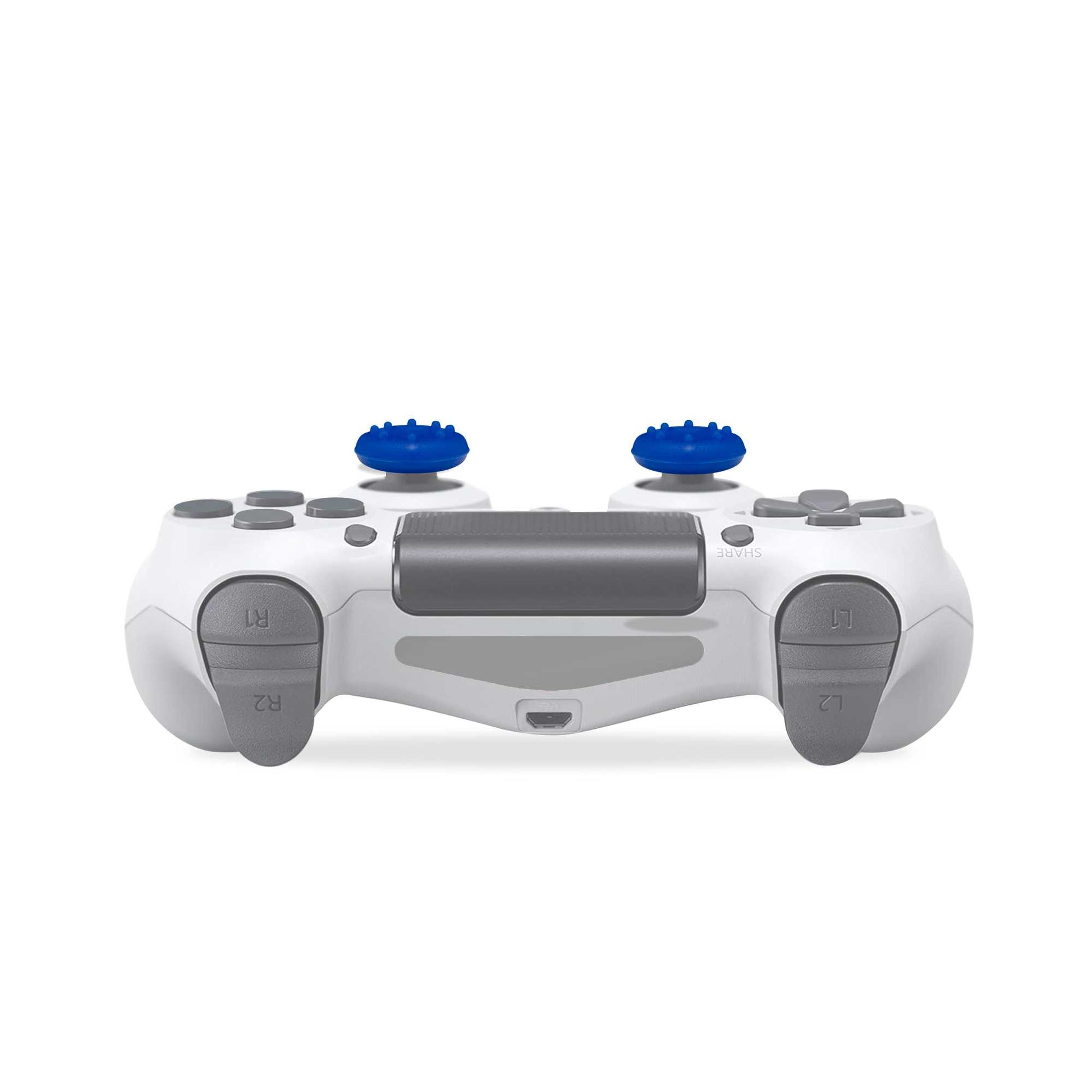 2x Cubierta de Agarre Para Joystick Mando PS5/PS4/FAT/Slim/Pro Xbox One Eje L3 R3 Gomas Azul, Accesorios Protección Joystick