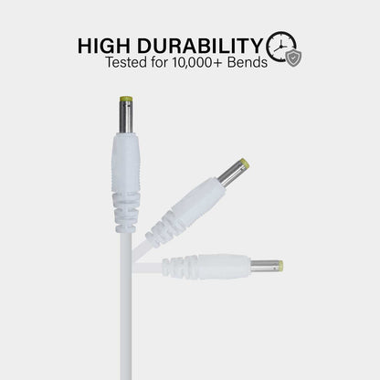 Cable Cargador USB DC Cable de Carga Compatible con PSP 1000 PSP 2000 PSP 3000, Altavoces, Camaras de Seguridad, Cargador