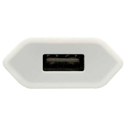 Aisens A110-0063 5V 1A Cargador de Red USB Transformador para Smartphones Tablet Carga Pared EU 2 Pin Adaptador Blanco