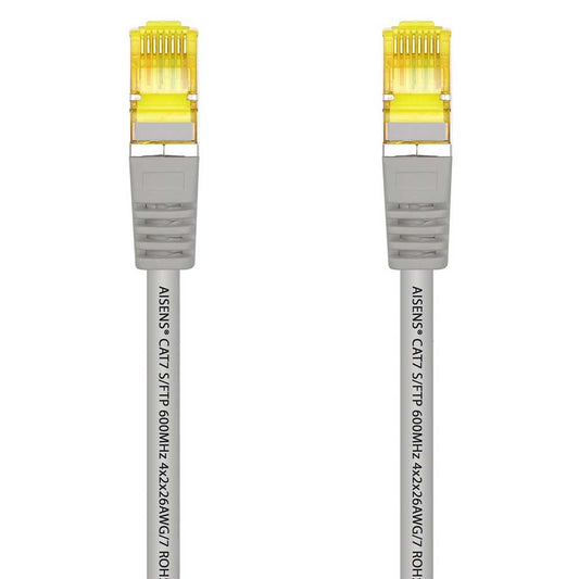 Aisens Cable de Red  Cat.7 600Mhz LSZH SFTP PIMF RJ45, Gris, 3m