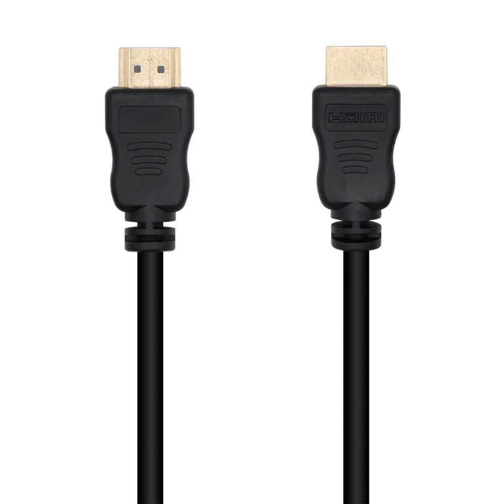 Cable HDMI V1.4 aleación CCS 14+1 alta velocidad, A/M-A/M, negro, 1.5m
