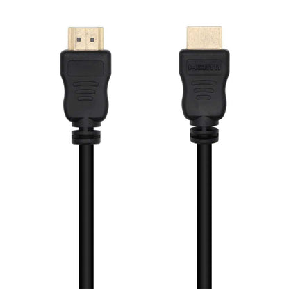 Cable HDMI V1.4 aleación CCS 14+1 alta velocidad, A/M-A/M, negro, 1.5m