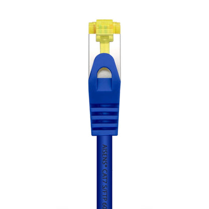 Aisens Cable de Red Latiguillo RJ45 LSZH Cat.7 600 MHz S/FTP PIMF AWG26, Azul, 1m